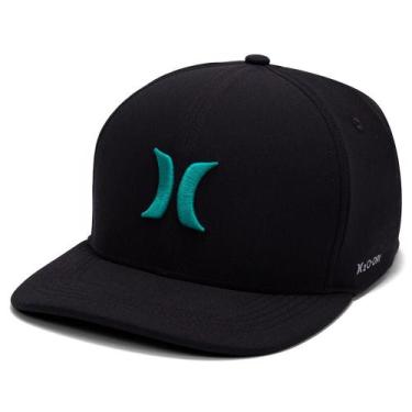 Imagem de Boné Hurley Aba Curva Icon SM26 Preto, Preto, Único