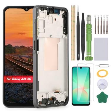 Imagem de YHXMARSCAN Tela para Samsung Galaxy A26 5G SM-A266U SM-A266E SM-A266B Display LCD Substituição para Samsung Galaxy A26 Incell Touch Screen Digitalizador Assembléia