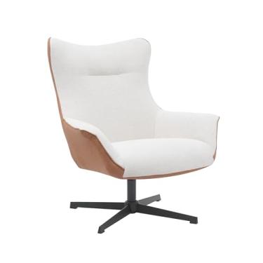 Imagem de Poltrona Metropolitan Caramelo e Nude Fratini