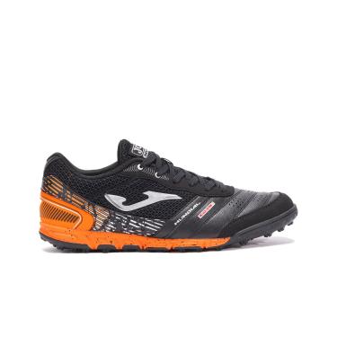 Imagem de Chuteira de Society Joma Top Flex Preto/Coral Tamanho 40