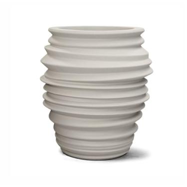 Imagem de Vaso Decorativo Grande para Planta, Wave 50 Cor Cimento