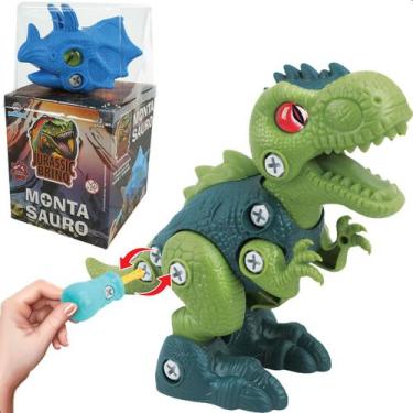 Imagem de Dinossauro Infantil Monta Desmontar muito divertido - AN2401 - Polibri