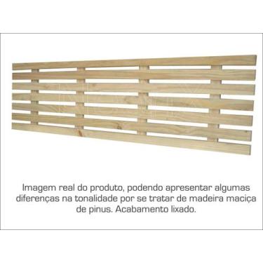 Imagem de Painel Vertical Ou Floreira 140x40 cm Réguas 4 cm Em Madeira Sem Pintu