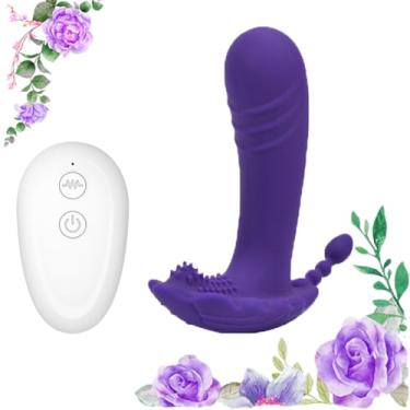 Imagem de Mini calcinhas vibratórias de viagem vestíveis 2025 com controle remoto, vibrador, vibrador, brinquedos, roupa íntima para mulheres, dispositivo de 10 velocidades, ótimo para ela no encontro noturno