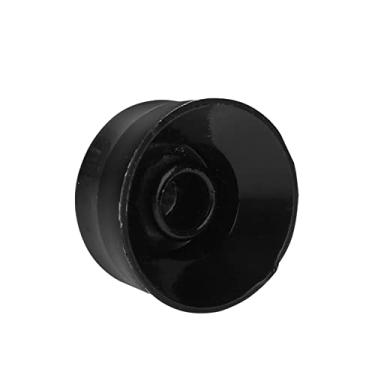 Imagem de Acouto Botões de Guitarra Pretos Botões de Controle de Volume de Velocidade Substituição Guitarra Elétrica Pretos (Letras Brancas em Painel Preto)