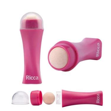 Imagem de Rolo Facial Super Pedra Vulcânica Rolinho Roso Antioleosidade Ricca