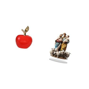 Imagem de Fenteer Escultura de Frutas de Cerâmica E Decoração de Mesa de Acrílico, Ornamento de Mesa Exclusivo para Casa, Café, Sala de Estudo, Lareira de Canto, Presen