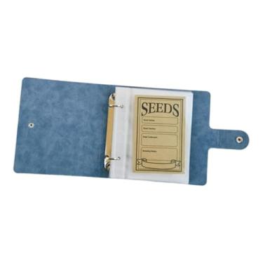 Imagem de Baoblaze 50 unidades de envelopes para armazenamento de mudas, pacotes de mudas, sacos organizadores para amostras, plantas vegetais, jardim, pequenos, Azul