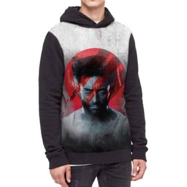 Imagem de Moletom Com Capuz Logan Wolverine Ref:162 - smoke, Preto, GG