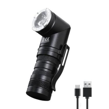 Imagem de Lanterna LED EDC recarregável HAUTMEC de 1400 lúmens com 5 modos