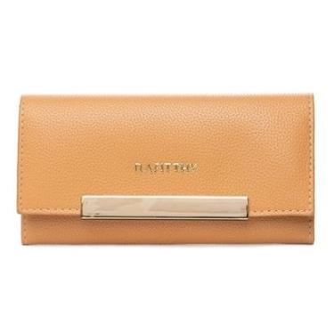 Imagem de Carteira Feminina Casual Dia a Dia Porte Pequeno Detalhe Metalizado Rafitthy 28.16401a-Feminino
