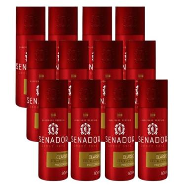 Imagem de Kit 12 Desodorante Spray Senador Classic 90ml