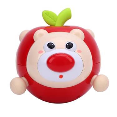 Imagem de TOPINCN Brinquedo Oscilante para Bebês, Brinquedo Musical para Crianças Pequenas, Aprendizagem Precoce, Brinquedo Educacional Roly Poli, Desenvolvimento Cognitivo Interativo (Vermelho)