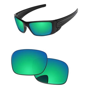 Imagem de PapaViva Lentes de reposição para óculos de sol Oakley Fuel Cell OO9096 60 mm, Verde esmeralda, Fuel Cell