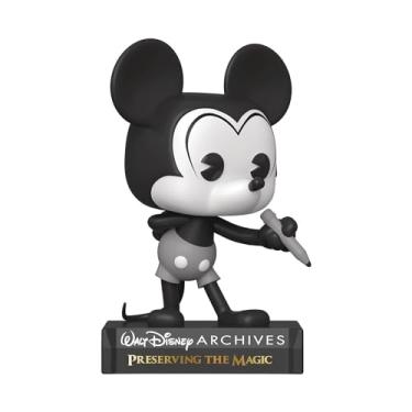 Imagem de Pop! Disney: Archives - Plane Crazy Mickey - (PRETO E Branco) #797 – Funko, Multicolor