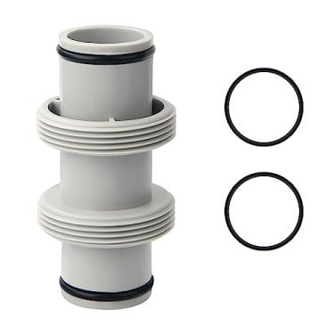 Imagem de Conector de mangueira de bomba de filtro, adaptador de mangueira de bomba de filtro de piscina de 1,5 a 1,5 m, acessórios de mangueira de vácuo para piscina, conector/acoplamento para aspiradores de