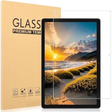 Imagem de Algasan TCL Tab 10 Gen 2 Protetor de tela, filme de vidro temperado [anti-impressões digitais] [compatível com capas] Protetor de tela para TCL Tab 10 Gen2 10,4 polegadas (filme de vidro)