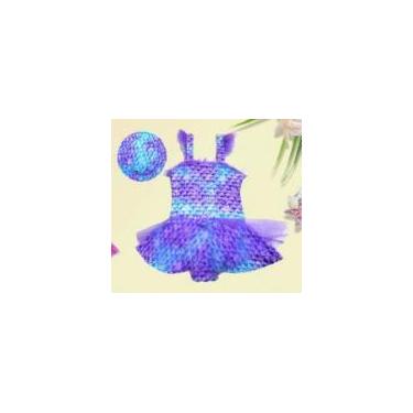 Imagem de Biquini Maiô e Touca Infantil Feminino, Poliester - Loja do PERUANO, R