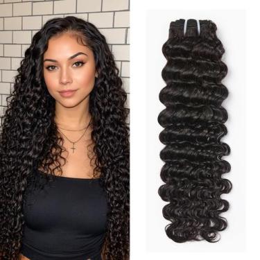 Imagem de Pacotes de cabelo WEQUEEN Deep Wave 100% Brazilian Virgin Hair