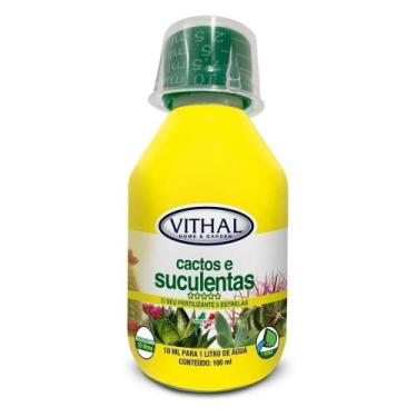 Imagem de Fertilizante Líquido Para Cactos E Suculentas Vithal - 100ml