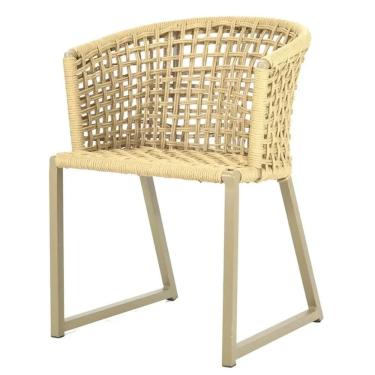 Imagem de Cadeira para Cozinha com Corda Naltica Bege