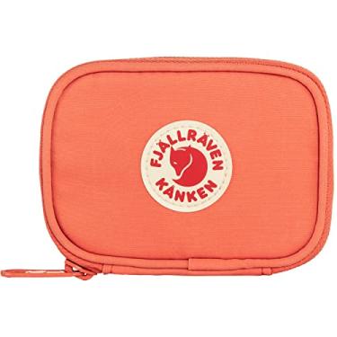 Imagem de Fjällräven Carteira Kanken para homens e mulheres – Compartimento com zíper com bolso interno para moedas, manga externa e design durável Korall tamanho único