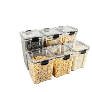 Imagem de Crie Seu Kit de Potes Hermético para Mantimentos e Organizador de Cozinha Dispensa Armário(KIT 27-6 Potes)