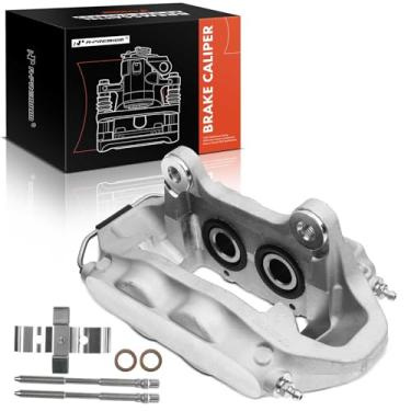 Imagem de A-Premium Conjunto de pinça de freio a disco compatível com modelos Chevy selecionados - Cobalt 2008-2010 2.0L 2.2L 2008 2.4L, HHR 2008-2010 2.0L - Lado do passageiro dianteiro direito