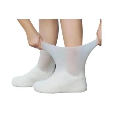 Imagem de Capas Impermeáveis e Antiderrapantes de Silicone para Botas de Chuva -