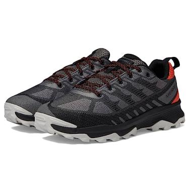 Imagem de Merrell Tênis masculino Speed Eco impermeável para caminhada, Carvão/caramelo, 40