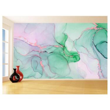 Imagem de Papel De Parede 3D Estilo Marmore Tintas Cores 3,5M Mbr162 - Você Deco