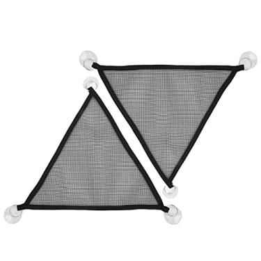 Imagem de Tnfeeon Rede para Répteis, Malha Triangular Macia Com Ventosa Pendurada para Aquários e Janelas, Acessório Perfeito para Escalada e Descanso para Dragões Barbudos, Lagartixas e Lagartos (S)