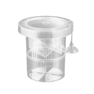 Imagem de Caixa de criador para tanque de peixes – Caixa flutuante para berçário de peixes, divisor reutilizável ajustável lateral de malha para desova de camarão Guppy Betta