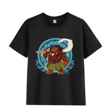 Imagem de Camiseta Infantil Anzol de Maui Semideus Filme Moana Disney-Unissex