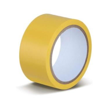 Imagem de Fita Demarcacao de Solo 48mm X 14m Amarela Brasfort