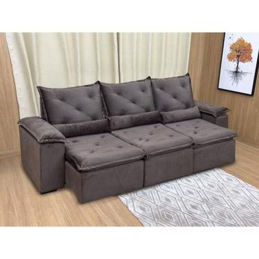 Imagem de Sofá Retrátil Reclinável Confortável Varias Cores e Tamanhos