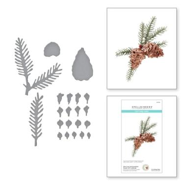 Imagem de Spellbinders Pinheiro e moldes Evergreen, metal