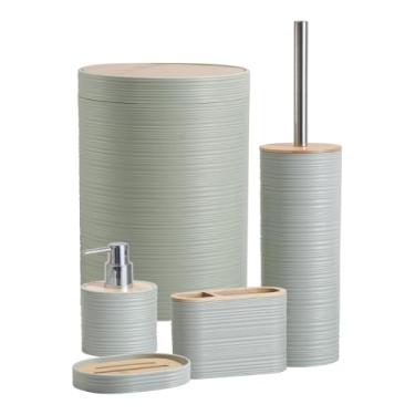 Imagem de KIT PARA BANHEIRO 5 PCS LINEA VERDE