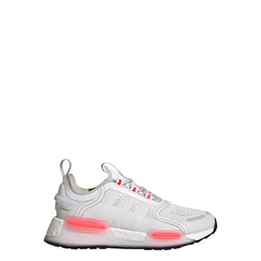 Imagem de adidas Tênis de corrida infantil NMD_V3, Branco nuvem, branco/vermelho solar, 20