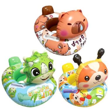 Imagem de 3 Boia Infantil Bote Fralda Baby Divertida á partir 24 meses - Goal Aq