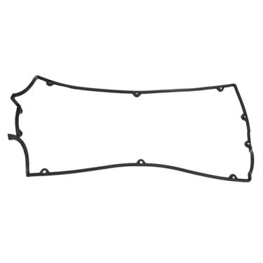 Imagem de Partuto Junta da tampa da válvula Nº MD125939 - Junta de vedação da válvula da cabeça do cilindro do carro - para Hyundai LANTRA 1990-1995 borracha preta - Junta da tampa do balancim 1 peça