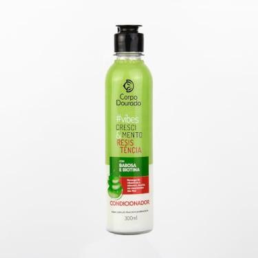 Imagem de Corpo Dourado Vibes Crescimento - Condicionador Babosa e Biotina 300ml