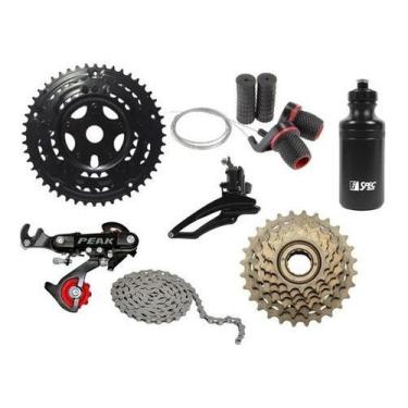 Imagem de Kit Relação 18 Marchas Câmbios Bicicleta Yamada Catraca 18ve - Importa