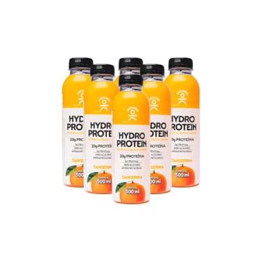 Imagem de Moving Hydro Protein, Bebida Proteica Sabor Tangerina, 20g Proteína, Zero Açúcar, Pack com 6 Garrafas de 500ml