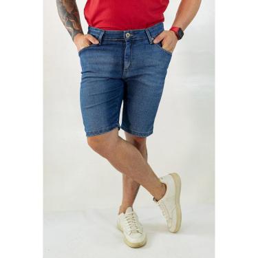 Imagem de Bermuda Jeans Masculina Skinny Elastano Anticorpus-Masculino