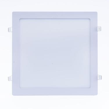 Imagem de Plafon Led Sobrepor 6w Quadrado 3000k Branco Quente Bivolt -unidade