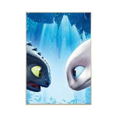 Imagem de Como Treinar O Seu Dragão: Pintura Diamante Desenho De Parede Memória 