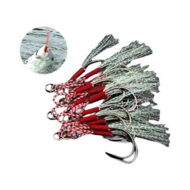 Imagem de Anzóis De Pesca Slow Jigging De Aço De Alto Carbono 20-100 Peças, Anzo