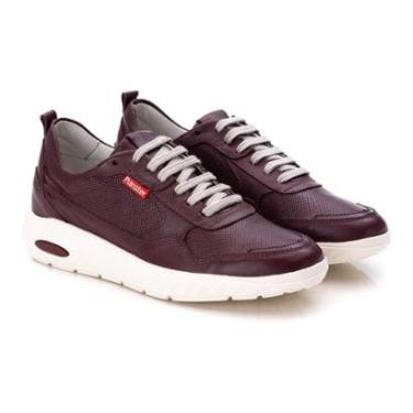 Imagem de Tênis Ranster Sneaker Max masculino em Couro Legítimo – Solado T.R. Expandido e Bolha Anti Impacto-Masculino