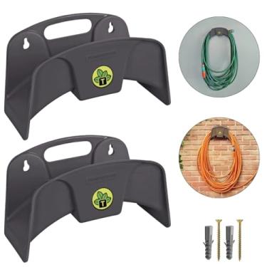 Imagem de Suporte Plástico Enrolador Porta Mangueira Parede Fixo | Tramontina | 2 un